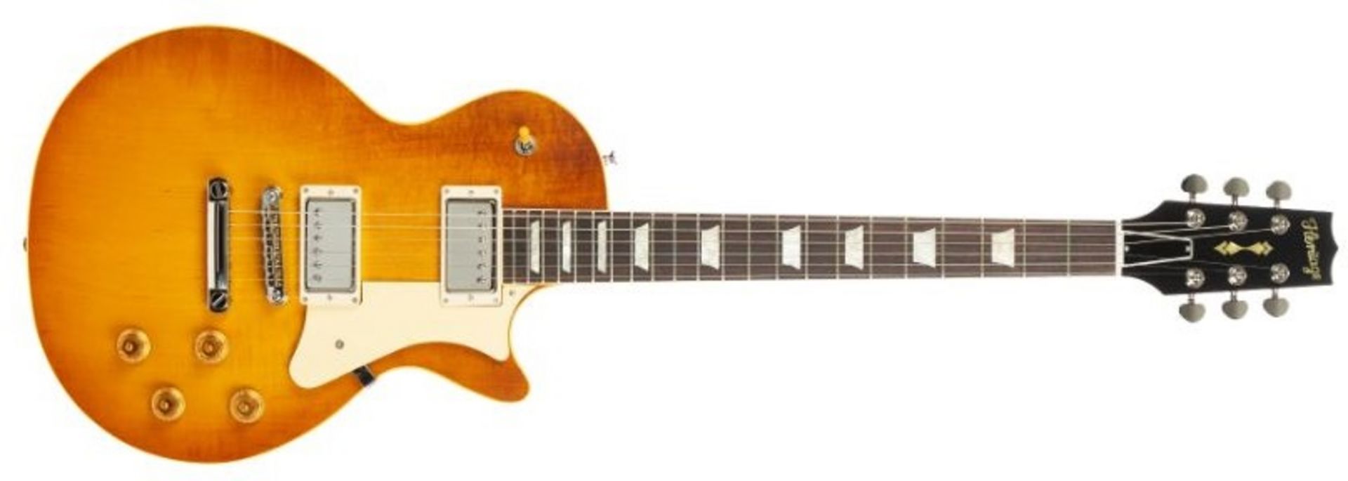 Heritage Guitar - CUSTOM SHOP CORE COLLECTION H-150 PLAIN TOP DIRTY LEMON BURST