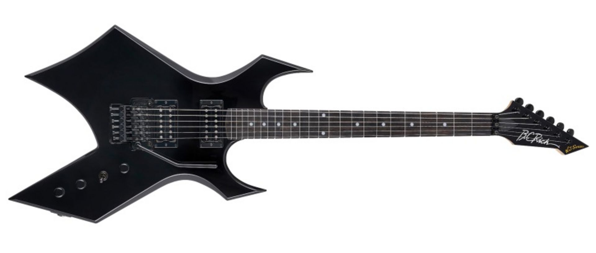 BC Rich - X STRANGER THINGS “EDDIE’S” LIMITED-EDITION liquid black